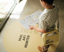 Museu Oscar Niemeyer lança a iniciativa Mini Art Hunter para o público infantil