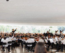 Orquestra Sinfônica do Paraná se apresenta neste sábado no auditório do MON