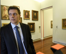 O diretor do MCAA e CJAP, Luiz Vidal. 