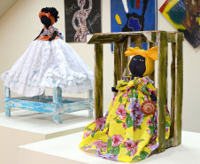 Espaço expositivo valoriza o trabalho de artistas populares