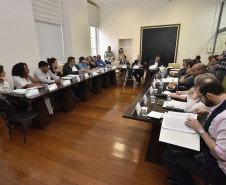 Reunião do Conselho Estadual de Cultura(CONSEC). Curitiba, 30 de agosto de 2019.