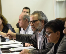 O presidente da Comissão do Profice (CProfice) e integrante do CONSEC, representante do Audiovisual, Jeferson Ayetta de Miranda.