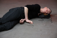  A artista britânica Sandra Jonhston, professora da Northumbria University, de Newcastle, Reino Unido. Foto Divulgação.