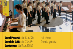 Biblioteca Pública promove minitemporada de corais na semana que antecede o Natal