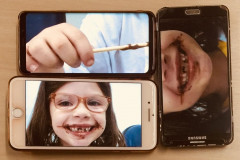 Aula de videoarte no Centro Juvenil de Artes.