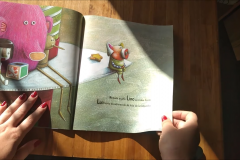 Seção Infantil Convida conta a história Lino, do escritor e ilustrador André Neves. Imagem Reprodução YouTube.