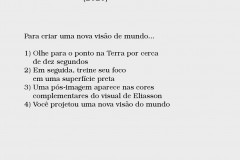 Para criar uma nova visão de mundo