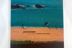 Catálogo de arte moderna na coleção da fundação edson queiroz