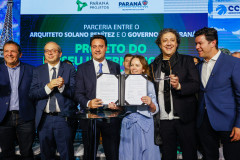 Paraná firma parceria com Centre Pompidou para construção do Museu Internacional de Arte de Foz do Iguaçu