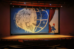 Teatro Guaira, 140 anos do Teatro Guaíra, murais do Poty Lazzarotto