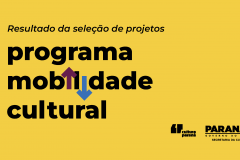 Cultura divulga resultado dos selecionados no Programa de Mobilidade Cultural 