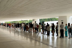 O MON foi o último museu visitado no Brasil por 48% dos entrevistados em pesquisa nacional