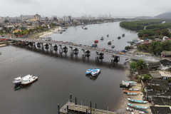 Ponte da Ilha dos Valadares será colorida com apoio do Estado e mutirão da comunidade 