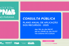 SEEC abre consulta pública para o Plano Anual de Aplicação de Recursos da PNAB - 2025