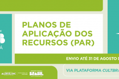 Prazo para envio do Plano de Aplicação dos Recursos da Política Nacional Aldir Blanc se encerra neste domingo