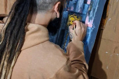 Alunos da Academia Alfredo Andersen são selecionados para o 8.º Salão de Artes Visuais de Pinhais - “Concreto Cinza” - Órion Ramos