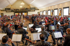 Orquestra Sinfônica do Paraná encanta público em primeira apresentação em Colombo