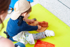 MON realiza oficina sensorial para bebês de 2 a 3 anos