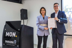 MON e prefeitura firmam parceria para fortalecer potencial turístico do museu e de Curitiba