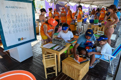 Bibliopraia encerra temporada de 2026 com mais de 6 mil visitantes