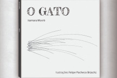 Itamara Moura lança nova edição do livro “O gato” na Biblioteca.