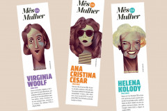 BPP distribui marcadores de página que homenageiam escritoras.
