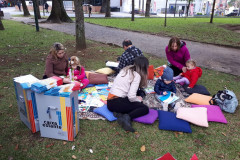 Biblioteca organiza mais um Piquenique Literário nesta quinta-feira.