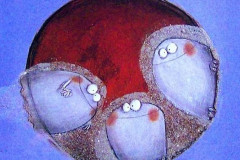 Livro Os três fantasminhas é o destaque da semana na Hora do Conto.