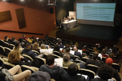 Audiências Públicas de Cultura estão ocorrendo nas oito macrorregiões do estado; na foto, reunião em Ponta Grossa. 