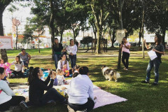 Biblioteca organiza mais um Piquenique Literário nesta quinta-feira.