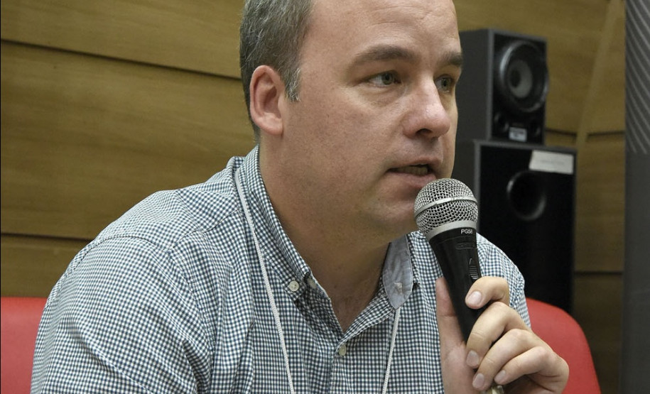 O assessor da Secretaria de Estado da Comunicação Social e da Cultura, Danilo Buss, explica sobre o processo seletivo do Conselho Estadual de Cultura.