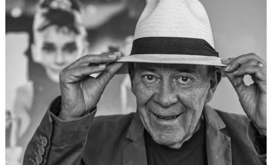 Foto do crítico de cinema e jornalista Lélio Sotto Maior Júnior feita pelo fotógrafo Marcelo Andrade