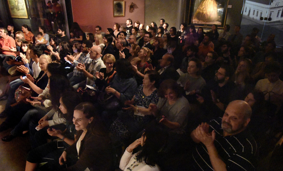 Apresentação da Camerata UTFPR no Museu Paranaense em 10 de maio de 2019. Foto Kraw Penas/SECC