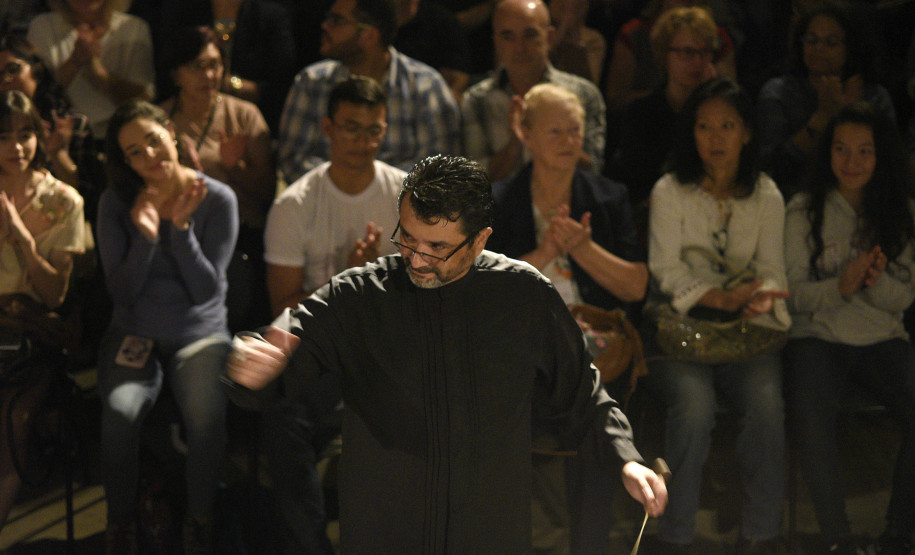 Apresentação da Camerata UTFPR no Museu Paranaense em 10 de maio de 2019. Foto Kraw Penas/SECC