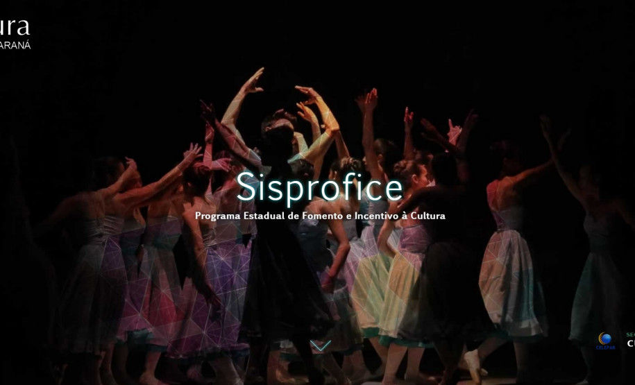 SisProfice, sistema de inscrição de projeto no Programa Estadual de Fomento e Incentivo à Cultura do Paraná