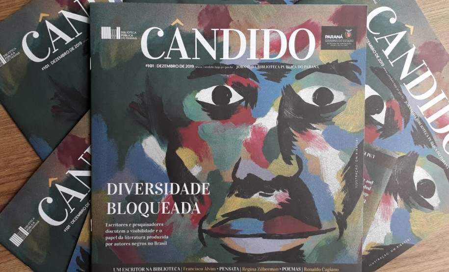 Edição 101 do jornal Cândido aborda a visibilidade e o papel da literatura produzida por autores negros no Brasil