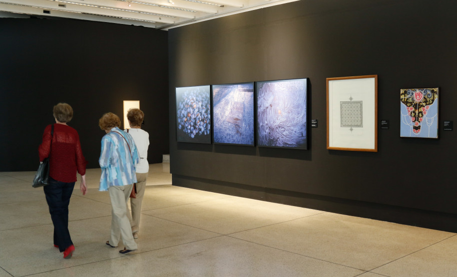 Exposição Luz ≅ Matéria do MON agora disponível na plataforma Google Arts & Culture. Foto Antonio More