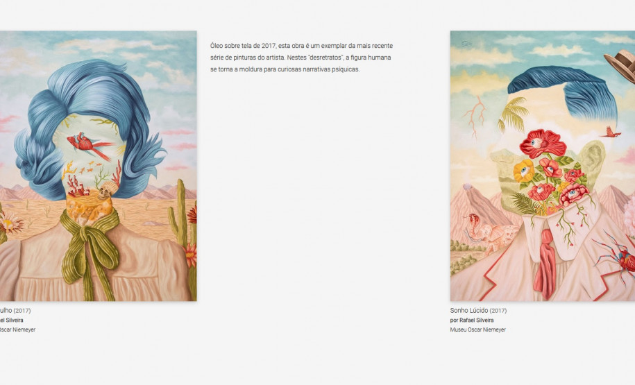 Há seis exposições do MON disponíveis na plataforma Google Arts&Culture