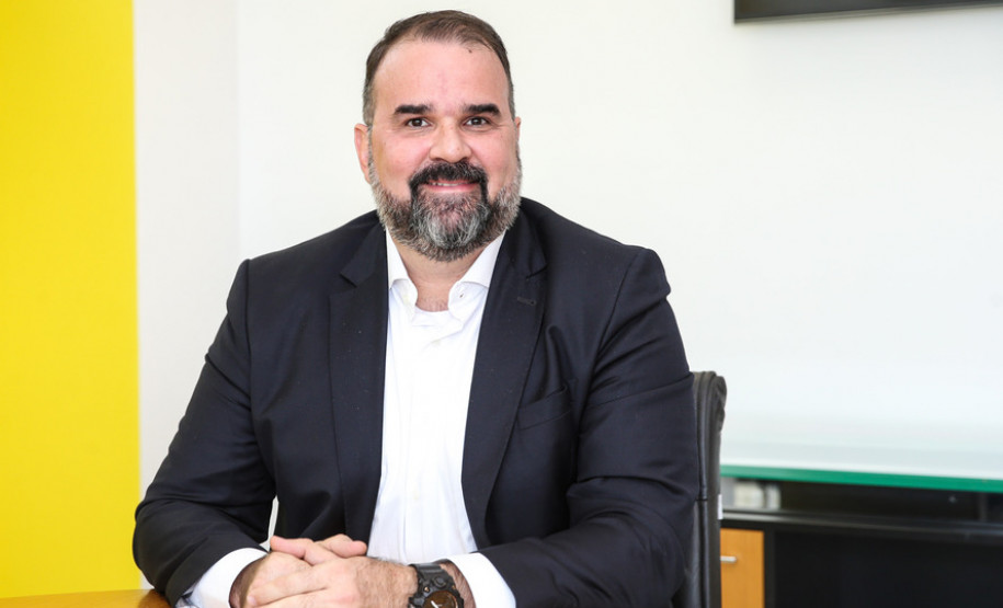 Secretário da Comunicação Social e da Cultura João Evaristo Debiasi. Foto Geraldo Bubniak/AEN