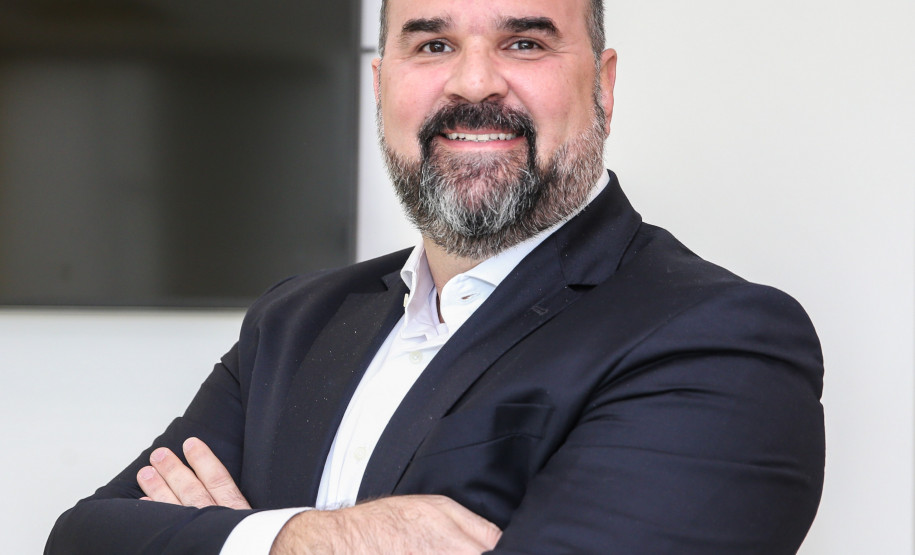 Secretário da Comunicação Social e da Cultura João Evaristo Debiasi. Foto Geraldo Bubniak/AEN