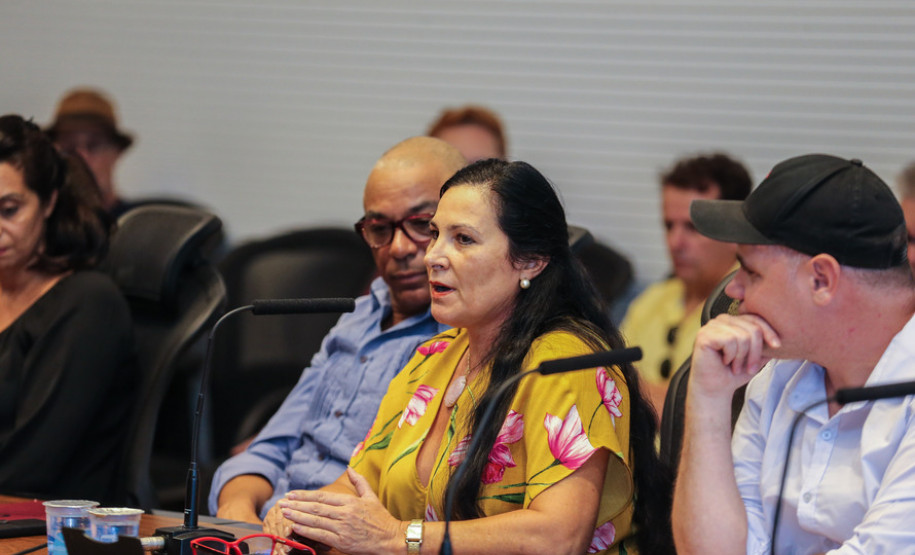 O vice-governador Darci Piana recebeu nesta quarta-feira (11) representantes da classe artística e cultural do Estado no Palácio Iguaçu. Foto Geraldo Bubniak/AEN