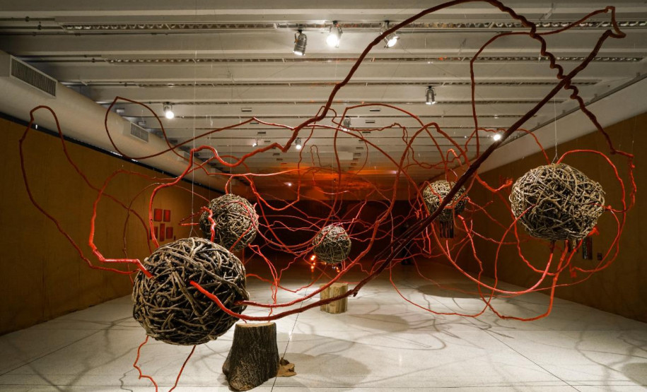 Obra da mostra Radical, de Sônia Dias