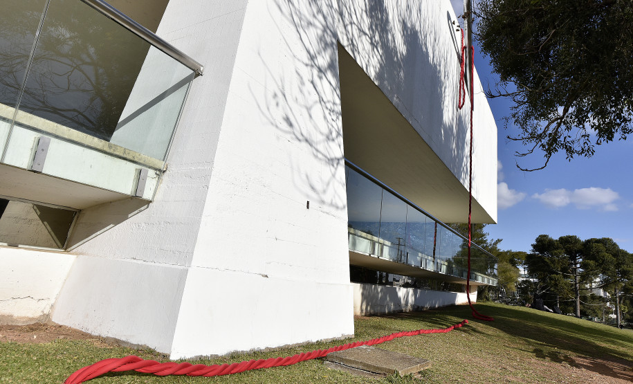 Imagem da intervenção Tramas Vitais no MON