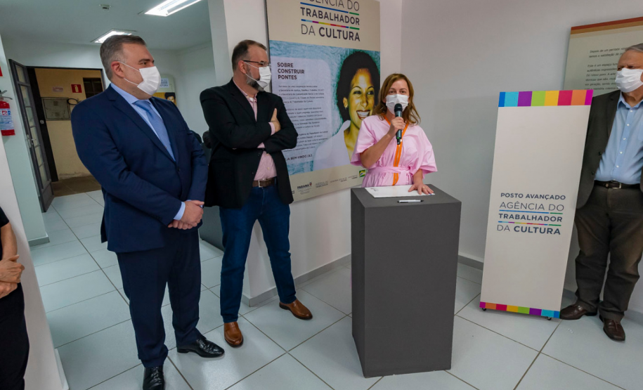 Lançamento da Agência do Trabalhador da Cultura do Paraná