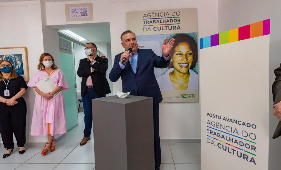 Lançamento da Agência do Trabalhador da Cultura do Paraná