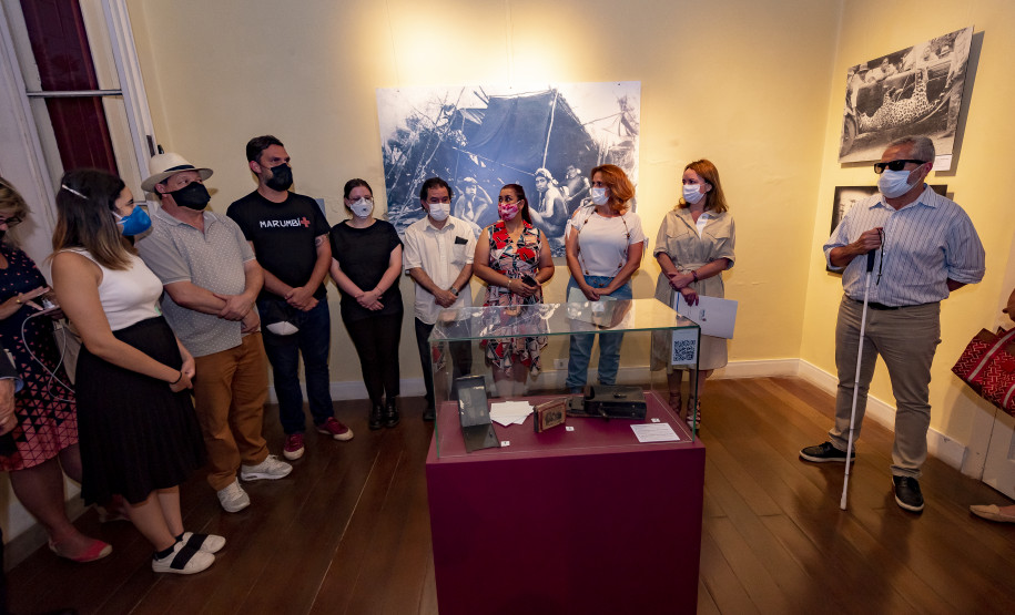 Abertura da exposição