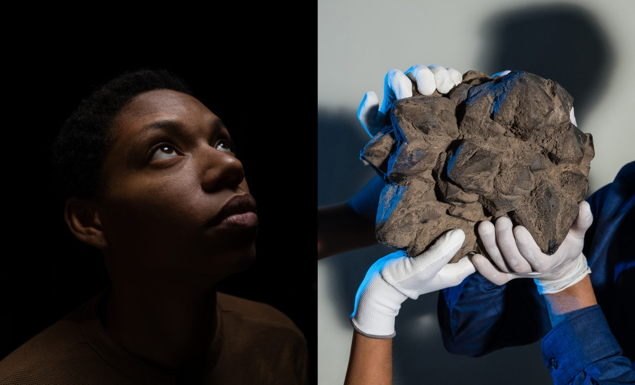 Foto da exposição Re-Conecta