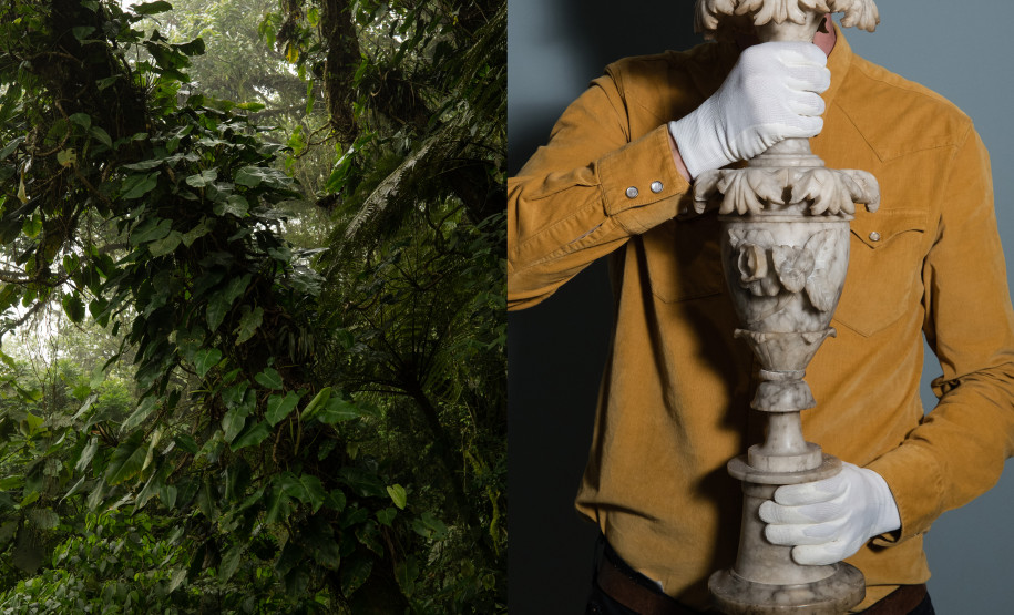 Foto da exposição Re-Conecta