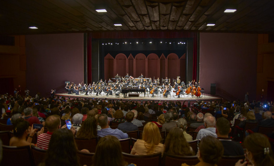 Apresentação da Orquestra Sinfônica do Paraná
