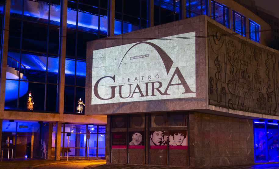 Fachada do Teatro Guaíra